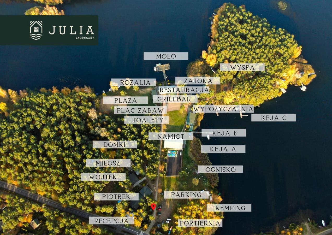 Osrodek Wypoczynkowy "Julia" W Samociazku Otel Samociążek Dış mekan fotoğraf